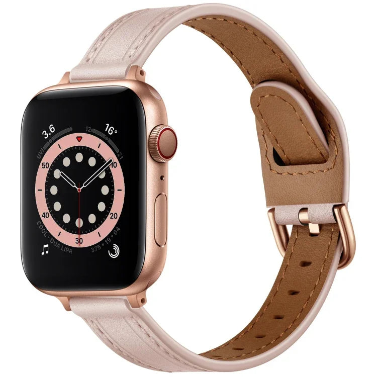 여성용 별이 빛나는 하늘 스타일 가죽 교체 스트랩 시계줄, Apple Watch 시리즈 7 41mm / 6 & SE & 5 & 4 40mm / 3 & 2 & 1 38mm, 7 45mm / 6 & SE & 5 & 4 44mm / 3 & 2 & 1 42mm용