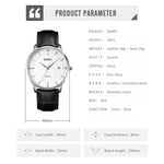 SKMEI 1801 Men Casual Calendar Quartz Watch