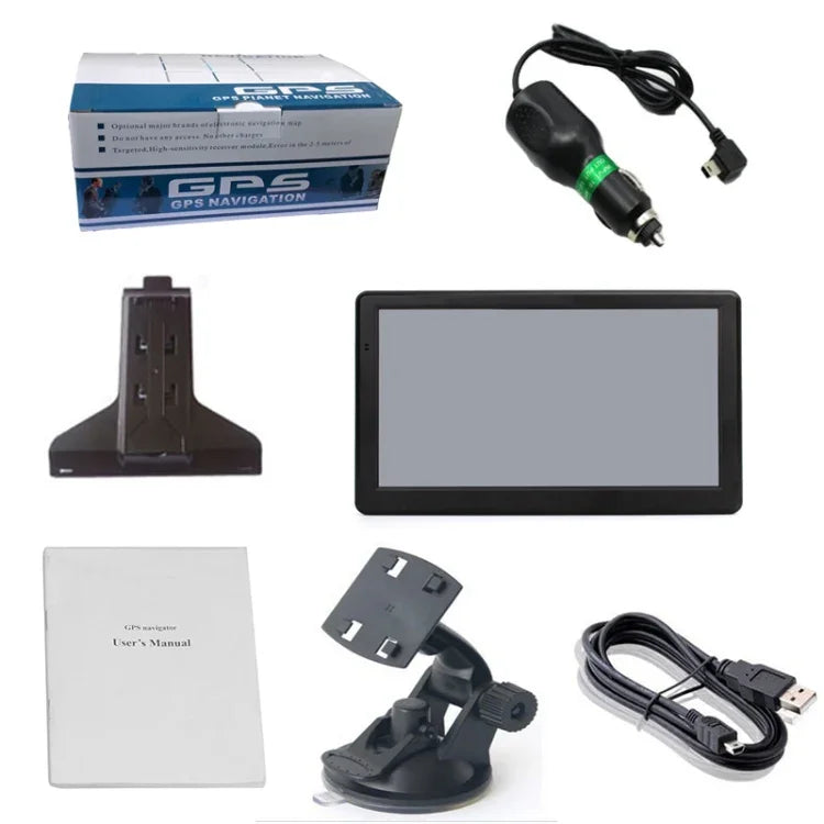 X20 7인치 자동차 GPS 내비게이터 8G+256M 정전식 스크린 블루투스 후방 이미지, 유럽 지도, 호주 지도, 동남아시아 지도, 북미 지도, 중동 지도, 남미 지도, 아프리카 지도