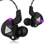 QKZ AK6 3.5mm 인이어 유선 서브우퍼 스포츠 이어폰, 케이블 길이: 약 1.2m, 1개, 1쌍