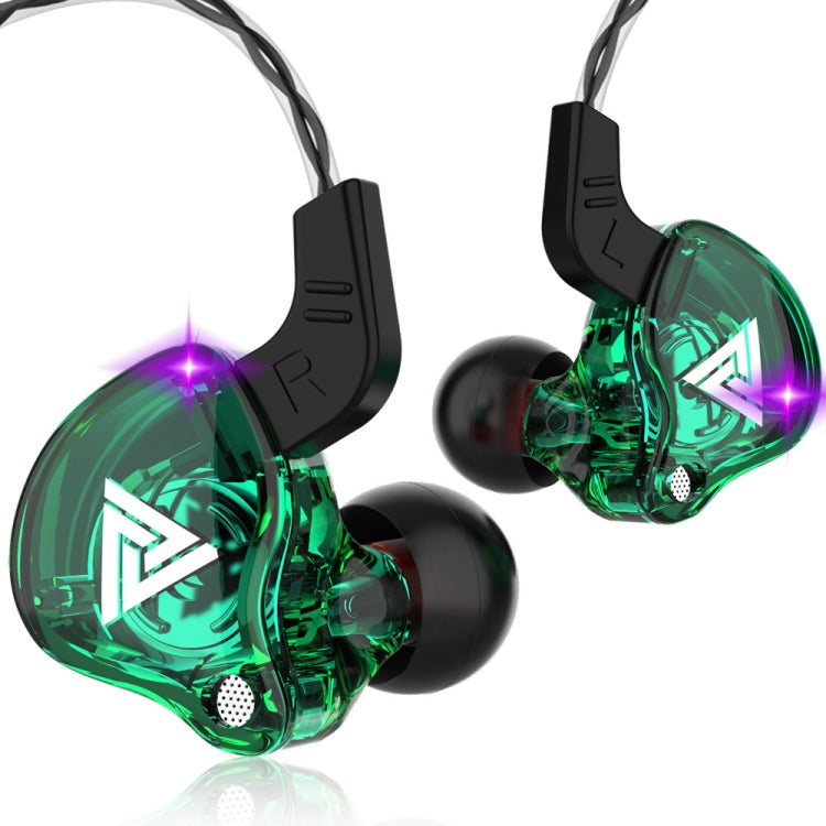 QKZ AK6 3.5mm In-Ear Wired Subwoofer Sports Earphone, Cable Length: About 1.2m, 1 Pair, 1 PCS