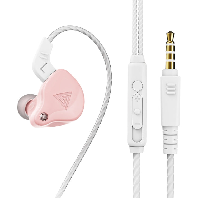 QKZ AK6-X 3.5mm 인이어 유선 서브우퍼 스포츠 이어폰 마이크 포함, 케이블 길이: 약 1.2m, 1개