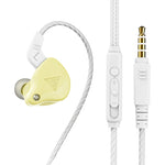 QKZ AK6-X 3.5mm 인이어 유선 서브우퍼 스포츠 이어폰 마이크 포함, 케이블 길이: 약 1.2m, 1개