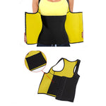 U넥 가슴 보정 바디 셰이퍼 조끼 체중 감량 허리 셰이퍼 코르셋, M, L, XXXL, XXXXL, XXXXXL