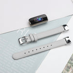 For Fitbit Luxe Leather Replacement Strap Watchband, S, L