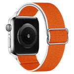 고탄력 나일론 교체 시계줄, Apple Watch 시리즈용, 7 41mm / 6 & SE & 5 & 4 40mm / 3 & 2 & 1 38mm, 7 45mm / 6 & SE & 5 & 4 44mm / 3 & 2 & 1 42mm