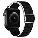 고탄력 나일론 교체 시계줄, Apple Watch 시리즈용, 7 41mm / 6 & SE & 5 & 4 40mm / 3 & 2 & 1 38mm, 7 45mm / 6 & SE & 5 & 4 44mm / 3 & 2 & 1 42mm