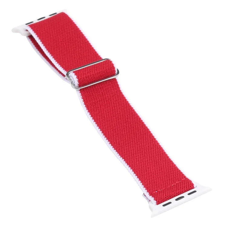 고탄력 나일론 교체 시계줄, Apple Watch 시리즈용, 7 41mm / 6 & SE & 5 & 4 40mm / 3 & 2 & 1 38mm, 7 45mm / 6 & SE & 5 & 4 44mm / 3 & 2 & 1 42mm