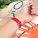 고탄력 나일론 교체 시계줄, Apple Watch 시리즈용, 7 41mm / 6 & SE & 5 & 4 40mm / 3 & 2 & 1 38mm, 7 45mm / 6 & SE & 5 & 4 44mm / 3 & 2 & 1 42mm