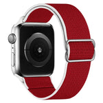 고탄력 나일론 교체 시계줄, Apple Watch 시리즈용, 7 41mm / 6 & SE & 5 & 4 40mm / 3 & 2 & 1 38mm, 7 45mm / 6 & SE & 5 & 4 44mm / 3 & 2 & 1 42mm