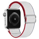 고탄력 나일론 교체 시계줄, Apple Watch 시리즈용, 7 41mm / 6 & SE & 5 & 4 40mm / 3 & 2 & 1 38mm, 7 45mm / 6 & SE & 5 & 4 44mm / 3 & 2 & 1 42mm
