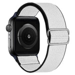 고탄력 나일론 교체 시계줄, Apple Watch 시리즈용, 7 41mm / 6 & SE & 5 & 4 40mm / 3 & 2 & 1 38mm, 7 45mm / 6 & SE & 5 & 4 44mm / 3 & 2 & 1 42mm