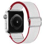 고탄력 나일론 교체 시계줄, Apple Watch 시리즈용, 7 41mm / 6 & SE & 5 & 4 40mm / 3 & 2 & 1 38mm, 7 45mm / 6 & SE & 5 & 4 44mm / 3 & 2 & 1 42mm