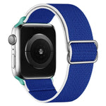 고탄력 나일론 교체 시계줄, Apple Watch 시리즈용, 7 41mm / 6 & SE & 5 & 4 40mm / 3 & 2 & 1 38mm, 7 45mm / 6 & SE & 5 & 4 44mm / 3 & 2 & 1 42mm