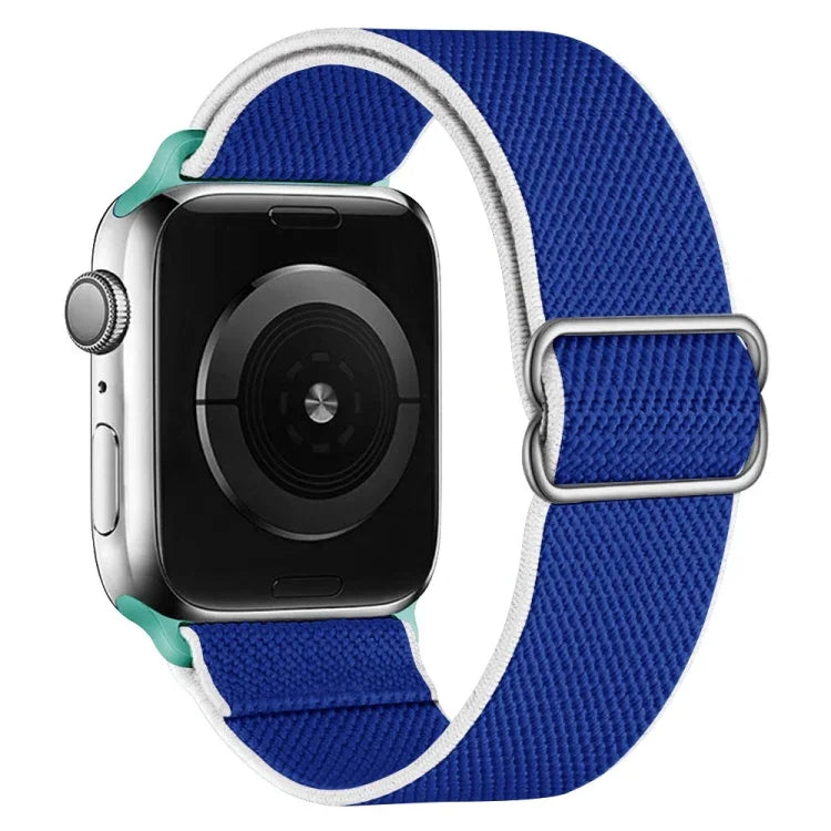 고탄력 나일론 교체 시계줄, Apple Watch 시리즈용, 7 41mm / 6 & SE & 5 & 4 40mm / 3 & 2 & 1 38mm, 7 45mm / 6 & SE & 5 & 4 44mm / 3 & 2 & 1 42mm