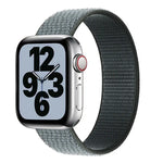 단일 랩 나일론 교체 시계줄, 사이즈: S 135mm, Apple Watch 시리즈 6 & SE & 5 & 4 40mm / 3 & 2 & 1 38mm용, S 135mm 40mm / 38mm