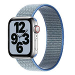 단일 랩 나일론 교체 시계줄, 사이즈: S 135mm, Apple Watch 시리즈 6 & SE & 5 & 4 40mm / 3 & 2 & 1 38mm용, S 135mm 40mm / 38mm
