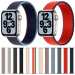 단일 랩 나일론 교체 시계줄, 사이즈: S 135mm, Apple Watch 시리즈 6 & SE & 5 & 4 40mm / 3 & 2 & 1 38mm용, S 135mm 40mm / 38mm
