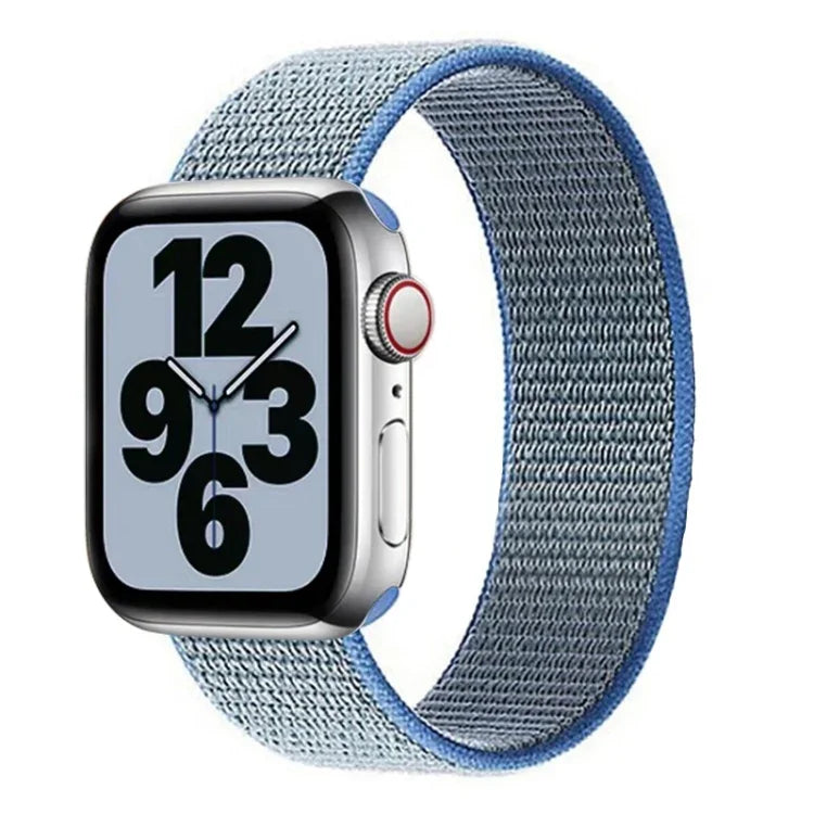 단일 랩 나일론 교체 시계줄, 사이즈: M 155mm, Apple Watch 시리즈 6 & SE & 5 & 4 44mm / 3 & 2 & 1 42mm용, M 155mm 44mm / 42mm