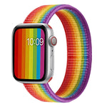 단일 랩 나일론 교체 시계줄, 사이즈: L 165mm, Apple Watch 시리즈 6 & SE & 5 & 4 44mm / 3 & 2 & 1 42mm용, L 165mm 44mm / 42mm