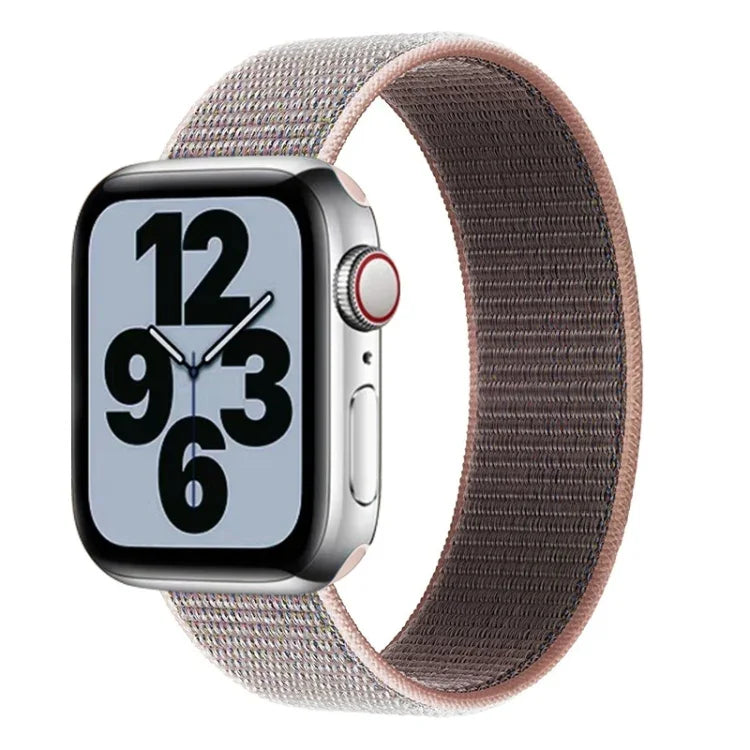 단일 랩 나일론 교체 시계줄, 사이즈: L 165mm, Apple Watch 시리즈 6 & SE & 5 & 4 44mm / 3 & 2 & 1 42mm용, L 165mm 44mm / 42mm