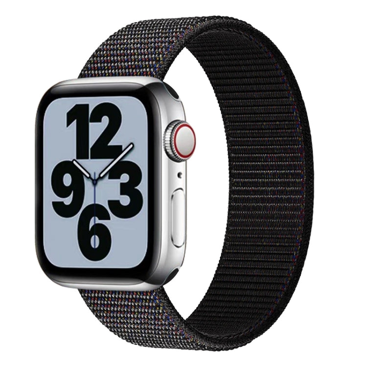 단일 랩 나일론 교체 시계줄, 사이즈: L 165mm, Apple Watch 시리즈 6 & SE & 5 & 4 44mm / 3 & 2 & 1 42mm용, L 165mm 44mm / 42mm