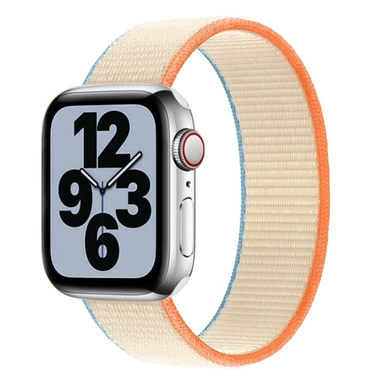 단일 랩 나일론 교체 시계줄, 사이즈: L 165mm, Apple Watch 시리즈 6 & SE & 5 & 4 44mm / 3 & 2 & 1 42mm용, L 165mm 44mm / 42mm