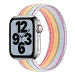 단일 랩 나일론 교체 시계줄, 사이즈: L 165mm, Apple Watch 시리즈 6 & SE & 5 & 4 44mm / 3 & 2 & 1 42mm용, L 165mm 44mm / 42mm
