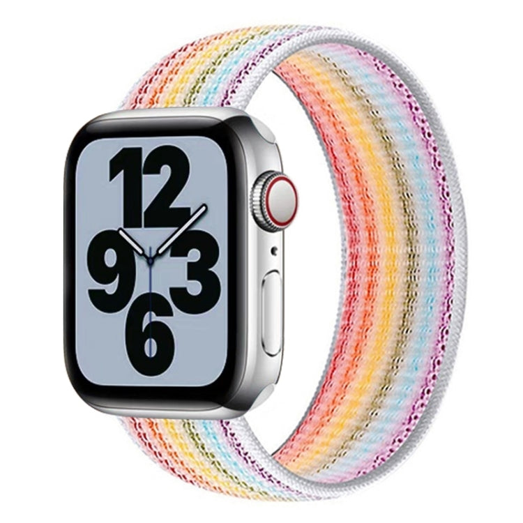 단일 랩 나일론 교체 시계줄, 사이즈: L 165mm, Apple Watch 시리즈 6 & SE & 5 & 4 44mm / 3 & 2 & 1 42mm용, L 165mm 44mm / 42mm