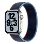 단일 랩 나일론 교체 시계줄, 사이즈: L 165mm, Apple Watch 시리즈 6 & SE & 5 & 4 44mm / 3 & 2 & 1 42mm용, L 165mm 44mm / 42mm