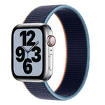 단일 랩 나일론 교체 시계줄, 사이즈: L 165mm, Apple Watch 시리즈 6 & SE & 5 & 4 44mm / 3 & 2 & 1 42mm용, L 165mm 44mm / 42mm
