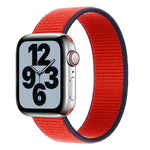 단일 랩 나일론 교체 시계줄, 사이즈: L 165mm, Apple Watch 시리즈 6 & SE & 5 & 4 44mm / 3 & 2 & 1 42mm용, L 165mm 44mm / 42mm