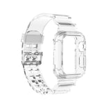 실리콘 일체형 교체 스트랩 시계줄, Apple Watch 시리즈 7 41mm / 6 & SE & 5 & 4 40mm / 3 & 2 & 1 38mm, 7 45mm / 6 & SE & 5 & 4 44mm / 3 & 2 & 1 42mm용