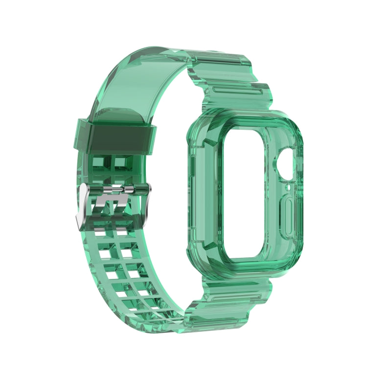 실리콘 일체형 교체 스트랩 시계줄, Apple Watch 시리즈 7 41mm / 6 & SE & 5 & 4 40mm / 3 & 2 & 1 38mm, 7 45mm / 6 & SE & 5 & 4 44mm / 3 & 2 & 1 42mm용