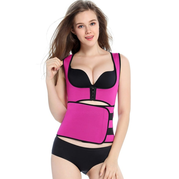 Breasted Shapers Corset Sweat-wicking Waistband Body Shaping Vest, S, M, XXXL, L, XL, XXL