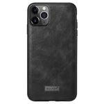 SULADA Shockproof TPU + Handmade Leather Protective Case, For iPhone 11 Pro, For iPhone 11, For iPhone 11 Pro Max