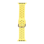 Silicone Replacement Watchband For Apple Watch Series, 7 41mm / 6 & SE & 5 & 4 40mm / 3 & 2 & 1 38mm