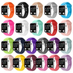 애플 워치 시리즈 7 45mm / 6 & SE & 5 & 4 44mm / 3 & 2 & 1 42mm, 7 41mm / 6 & SE & 5 & 4 40mm / 3 & 2 & 1 38mm용 더블 네일 실리콘 교체 스트랩 시계줄
