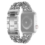 메탈 카우보이 교체 스트랩 시계줄, Apple Watch 시리즈용, 7 41mm / 6 & SE & 5 & 4 40mm / 3 & 2 & 1 38mm, 7 45mm / 6 & SE & 5 & 4 44mm / 3 & 2 & 1 42mm