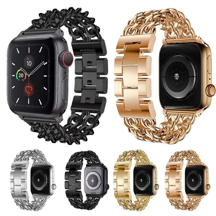 메탈 카우보이 교체 스트랩 시계줄, Apple Watch 시리즈용, 7 41mm / 6 & SE & 5 & 4 40mm / 3 & 2 & 1 38mm, 7 45mm / 6 & SE & 5 & 4 44mm / 3 & 2 & 1 42mm