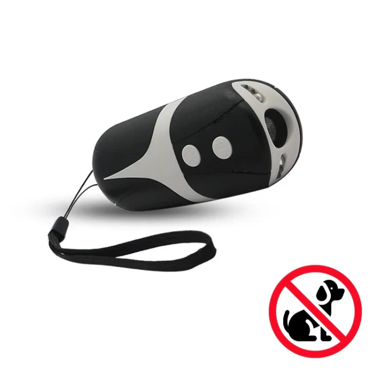 RC-534 휴대용 초음파 개 퇴치기 LED 라이트 포함, RC-534