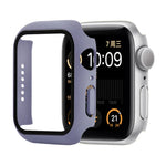 충격 방지 PC+강화 유리 보호 케이스 및 포장 박스, Apple Watch 44mm(오렌지)용, Apple Watch 시리즈 6 / 5 / 4 / Watch SE 40mm용, Apple Watch 시리즈 3 & 2 & 1 38mm용
