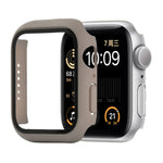 충격 방지 PC+강화 유리 보호 케이스 및 포장 박스, Apple Watch 44mm(오렌지)용, Apple Watch 시리즈 6 / 5 / 4 / Watch SE 40mm용, Apple Watch 시리즈 3 & 2 & 1 38mm용