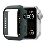 충격 방지 PC+강화 유리 보호 케이스 및 포장 박스, Apple Watch 44mm(오렌지)용, Apple Watch 시리즈 6 / 5 / 4 / Watch SE 40mm용, Apple Watch 시리즈 3 & 2 & 1 38mm용