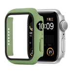 충격 방지 PC+강화 유리 보호 케이스 및 포장 박스, Apple Watch 44mm(오렌지)용, Apple Watch 시리즈 6 / 5 / 4 / Watch SE 40mm용, Apple Watch 시리즈 3 & 2 & 1 38mm용