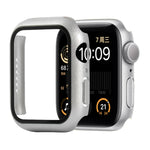 충격 방지 PC+강화 유리 보호 케이스 및 포장 박스, Apple Watch 44mm(오렌지)용, Apple Watch 시리즈 6 / 5 / 4 / Watch SE 40mm용, Apple Watch 시리즈 3 & 2 & 1 38mm용