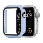 충격 방지 PC+강화 유리 보호 케이스 및 포장 박스, Apple Watch 44mm(오렌지)용, Apple Watch 시리즈 6 / 5 / 4 / Watch SE 40mm용, Apple Watch 시리즈 3 & 2 & 1 38mm용