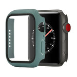 충격 방지 PC+강화 유리 보호 케이스 및 포장 박스, Apple Watch 44mm(오렌지)용, Apple Watch 시리즈 6 / 5 / 4 / Watch SE 40mm용, Apple Watch 시리즈 3 & 2 & 1 38mm용