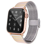 멀티 바트 스틸 교체 시계줄, Apple Watch 시리즈용, 7 45mm / 6 & SE & 5 & 4 44mm / 3 & 2 & 1 42mm, 7 41mm / 6 & SE & 5 & 4 40mm / 3 & 2 & 1 38mm