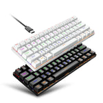 HXSJ L800 61키 블루투스 5.0 / 2.4G 무선 / Type-C 유선 3모드 청축 기계식 키보드
